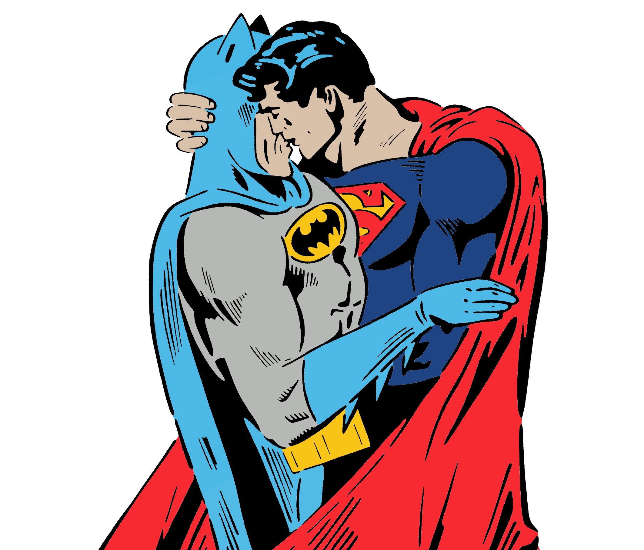 Superman_Batman_Kiss. 